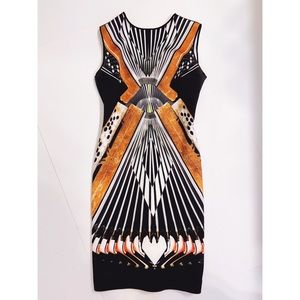 Clover Canyon Accordion Print Dress